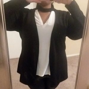 ✔FINAL SALE✔Black Jacket  w Chocker Detail